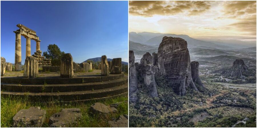 2 days Spanish guided tour in Delphi and Meteora - Meteora: monasteries among the rocks