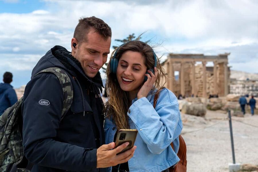 Acropolis: 3D representations & audiovisual self-guided tour - Getting there, and what the app does not cover