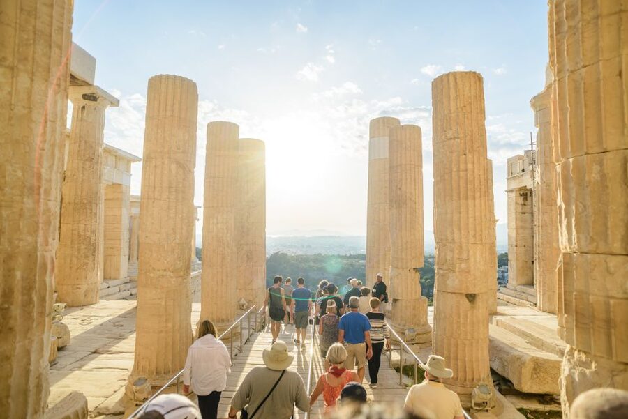 Acropolis: Acropolis and Parthenon Guided Walking Tour - Passing the Temple of Athena Nike and Propylaea