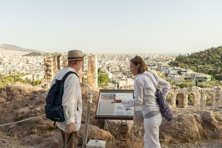 Acropolis & Acropolis Museum PRIVATE Expert led Guided Tour - The Erechtheion, myth and the city below