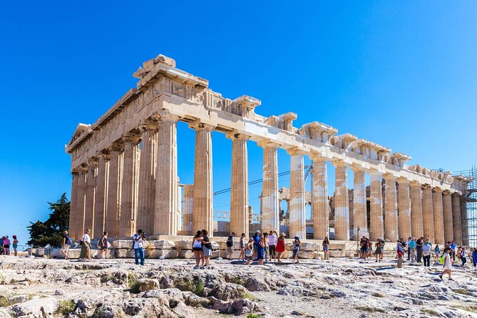Acropolis & Parthenon Admission Ticket w/ self guided audio tours - Walking the Acropolis: From the Gate to the Parthenon