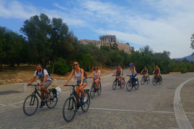 Acropolis & Parthenon Tour and Athens Highlights Bike tour - Plaka, the Agora and the ride back