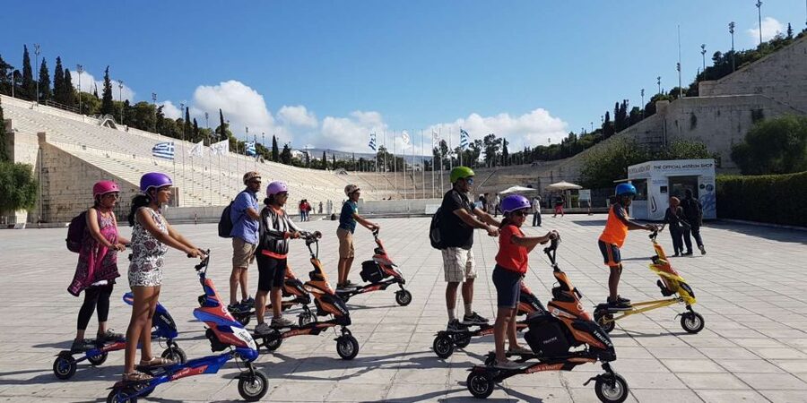 Acropolis Walking Tour & Athens Highlights by Electric Trike - The Trikke ride through central Athens