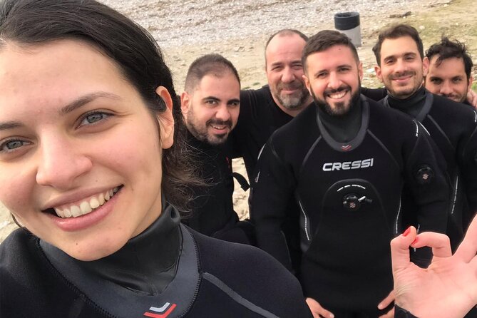 Anavyssos Athens Riviera: Beginners' Guided Try Scuba Diving - From the dive center to the nearby beach