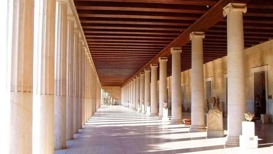 Ancient Agora: E-Ticket w/Treasure Hunt Tour on your phone - Views that make a good pause