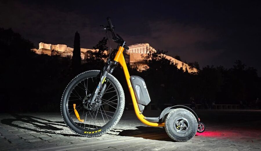 Ancient Athens Ayo's E-Bike Trike Tour - The route at a glance