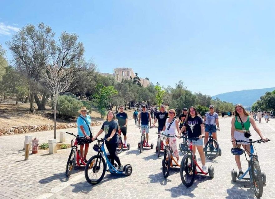 Ancient Athens Ayo's E-Bike Trike Tour - A short ride with a long view of Athens