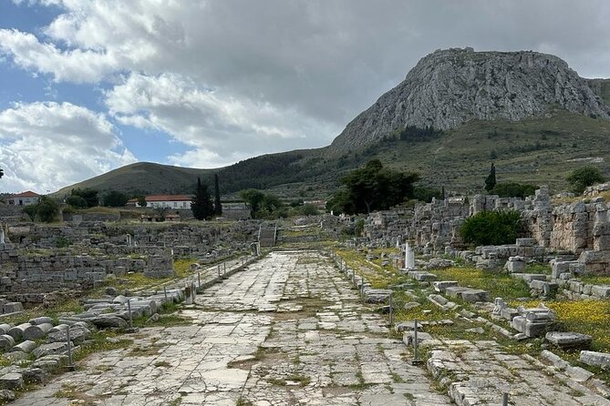 Ancient Athens Corinth Biblical Tour Following Paul 51.A.D - The Diolkos and canal explain Corinth’s geography