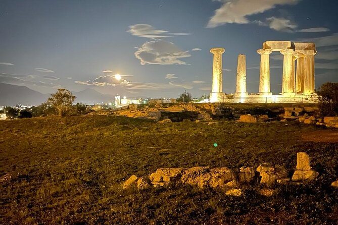 Ancient Athens Corinth Biblical Tour Following Paul 51.A.D - Acrocorinth brings the big views