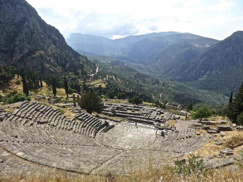 Ancient Delphi Full-Day Tour from Athens - Castalia Spring and the approach to the sanctuary