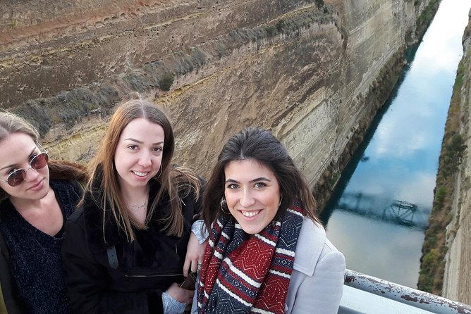 Ancient Sparta Ancient Corinth Private Tour from Athens/ Nafplio - The Corinth Canal: a brisk first photo stop