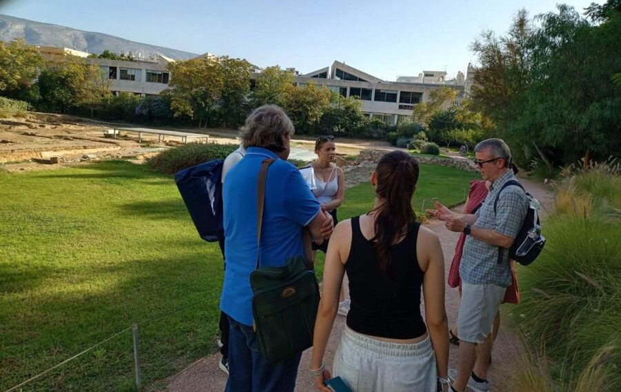 Aristotle's Philosophy Experiential Workshop, Lyceum, Athens - Outdoor conditions and practical details