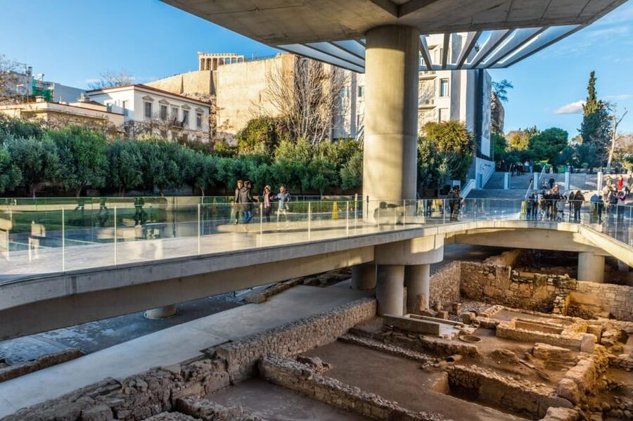 Athens: Acropolis and Acropolis Museum Combo Ticket - Look through the museum floor