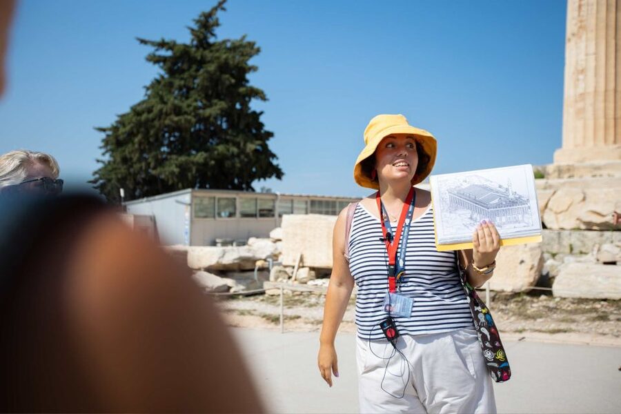 Athens: Acropolis Guided Walking Tour & Plaka Audio Tour - Spending time at the Parthenon