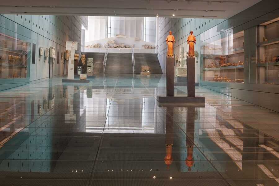 Athens: Acropolis Museum Ticket with optional Audio Guide - Look through the museum’s windows and take a break
