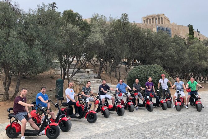 Athens Acropolis Official E-Scooter Guided Tour Fat E-Bike - Starting near the Acropolis