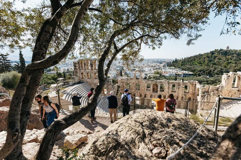 Athens: Acropolis Sunset Tour with Optional Fast-Track Entry - Start near the South Slopes entrance