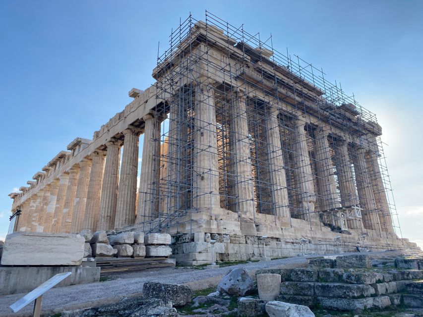 Athens: Acropolis Ticket & Optional Self-Guided Audio Tours - The Parthenon and the views from the hill