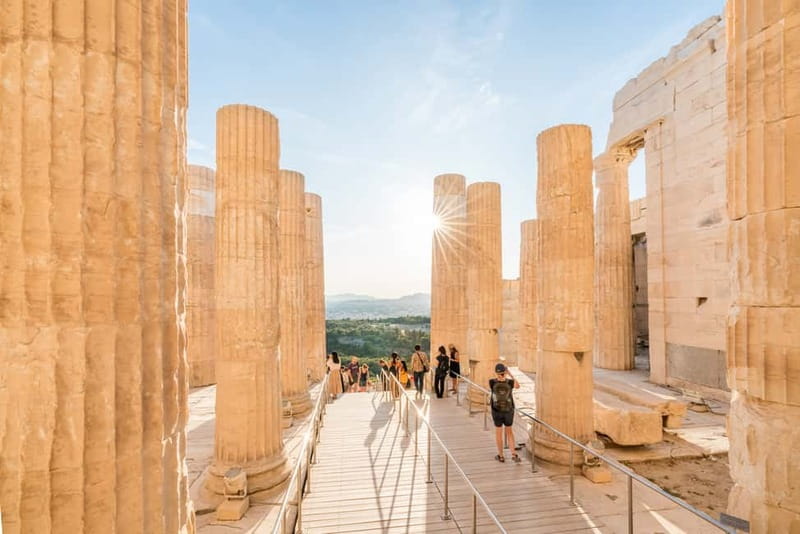 Athens: Acropolis Tour with Licensed Guide - Propylaea and the approach to the summit