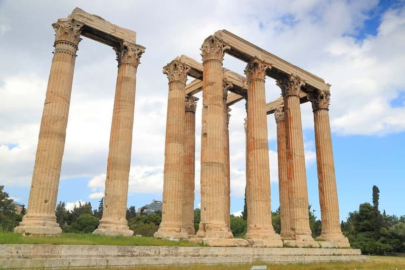 Athens: Acropolis & up to 5 Archaeological Sites Combo Pass - Temple of Olympian Zeus and Aristotle’s School