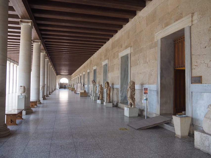 Athens: Agora and Hephaistos Temple Entrance Ticket - Use the audio guide for stories, not company
