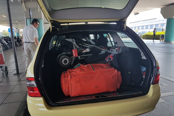 Athens Airport Private Transfer by Mercedes-Benz E Class Wagon to City Center - Finding your driver at Athens Airport
