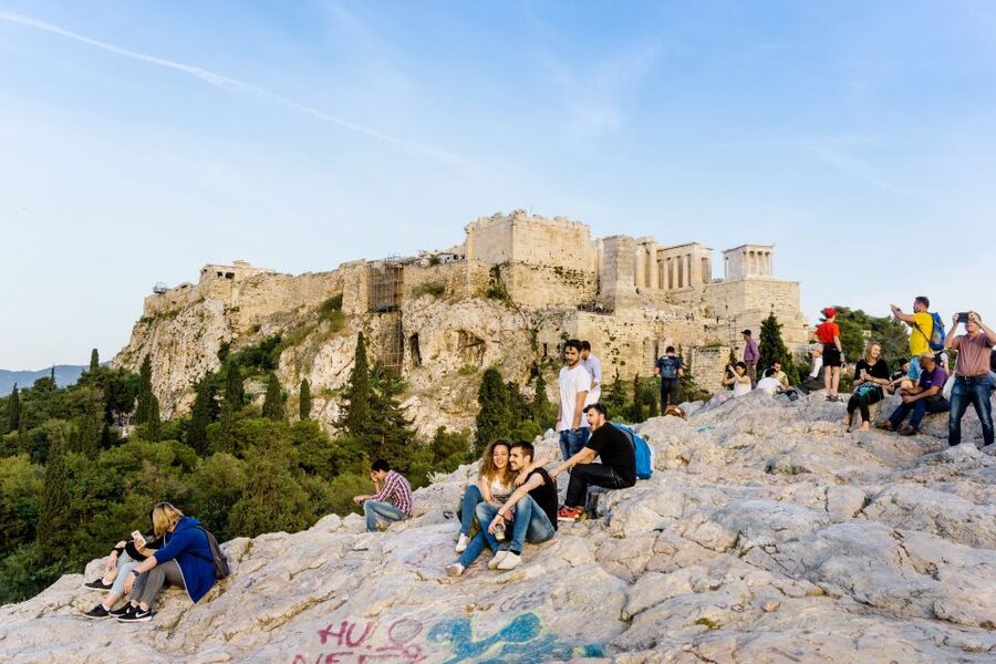 Athens: Ancient Agora E-Ticket and Audio Tour - Look for the Prison of Socrates and finish near the theatre