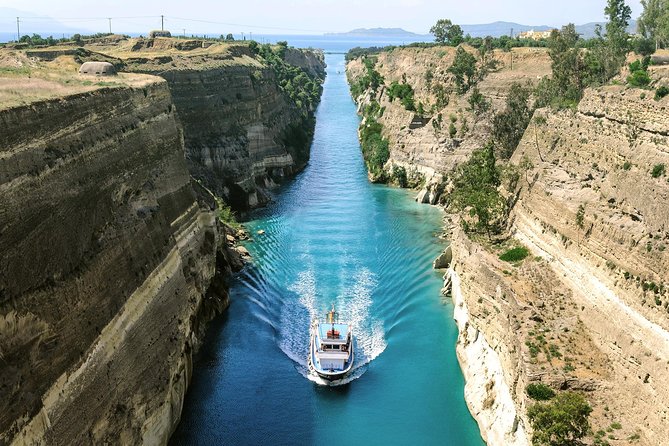 Athens: Ancient Corinth & Nafplio Full Day Trip with Swim - Arvanitia Beach trades sand for a memorable swim