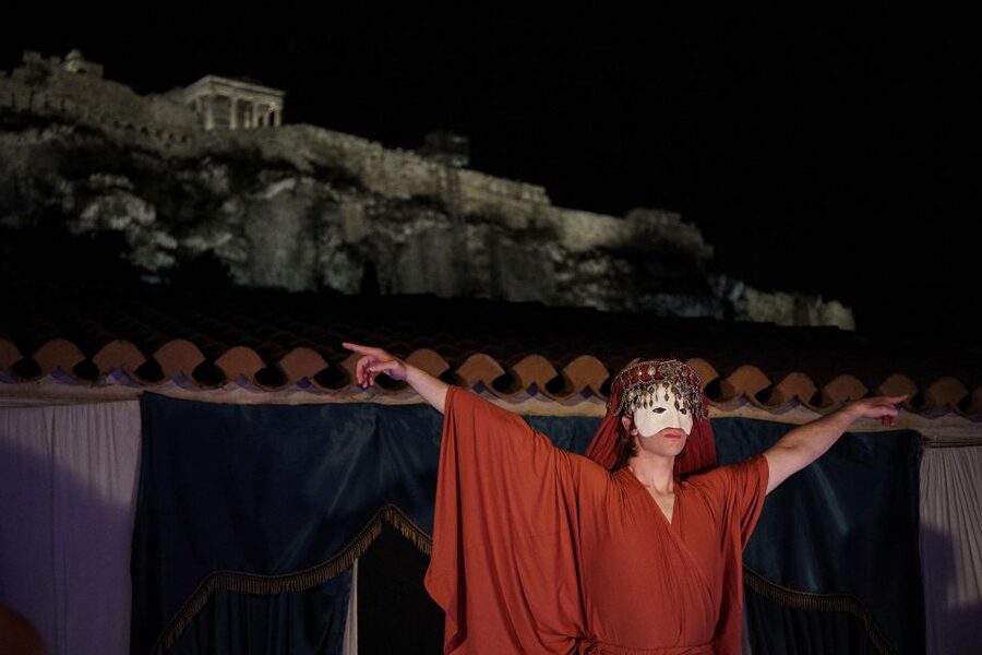 Athens: Ancient Greek Theater Performance - A rooftop theater beneath the Acropolis
