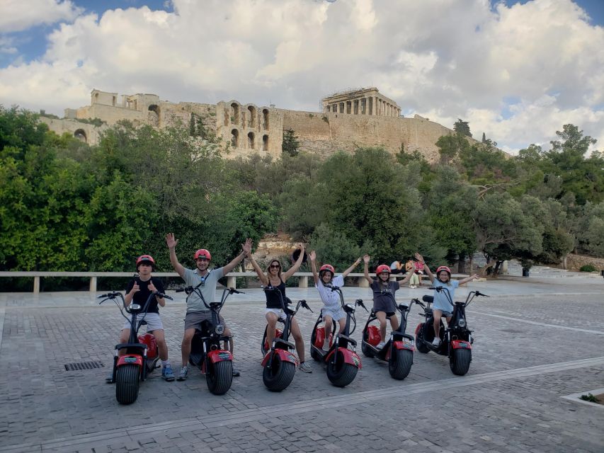 Athens: Award-Winning Acropolis Guided e-Scooter Tour - At a glance: what you get for two hours