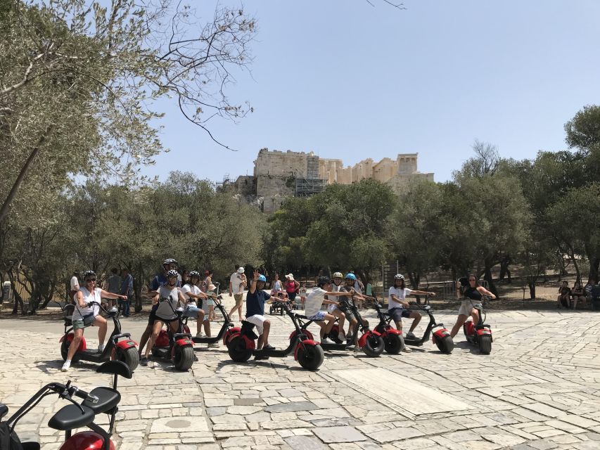 Athens: Award-Winning Acropolis Guided e-Scooter Tour - Areopagus Hill, the Pnyx and a sense of ancient Athens