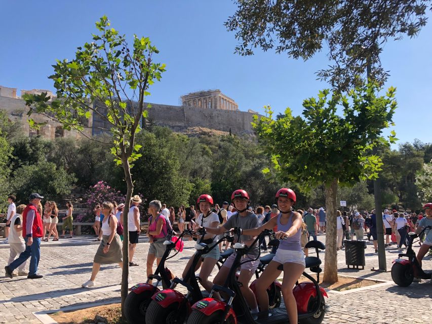 Athens: Award-Winning Acropolis Guided e-Scooter Tour - Through Thiseio to the Temple of Hephaestus
