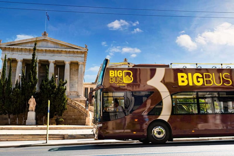 Athens: Big Bus Hop-on, Hop-off Tour by Open-Top Bus - A good first look at Athens