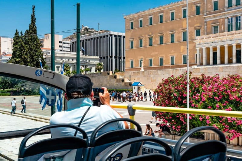Athens: Big Bus Hop-on, Hop-off Tour by Open-Top Bus - Piraeus, from cruise terminal to waterfront