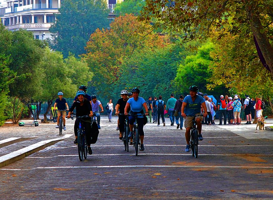 Athens: Bike Tour with Acropolis & Parthenon Visit - From the Acropolis Metro to the first ride