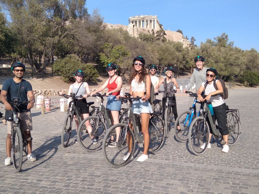 Athens: Bike Tour with Acropolis & Parthenon Visit - Stadium, gardens and the Presidential Mansion
