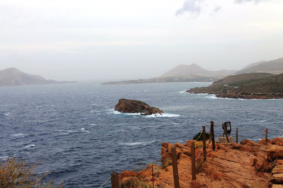 Athens: Cape Sounion Afternoon Tour - The Temple of Poseidon above the rocky point