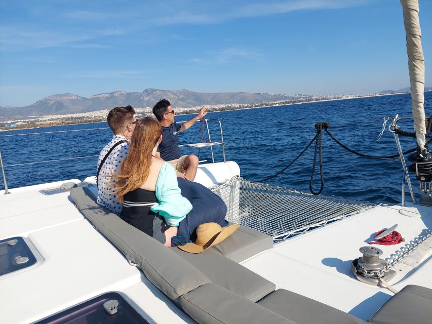 Athens: Catamaran Cruise with Fresh Lunch and Wine - What $147 buys you