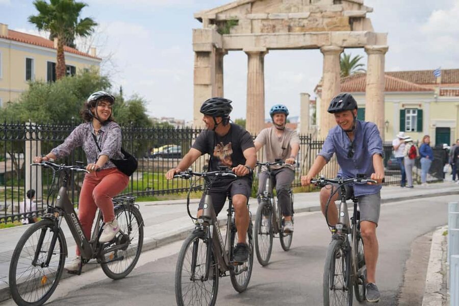 Athens: City Highlights Bike tour - Plaka, Monastiraki, and a café pause
