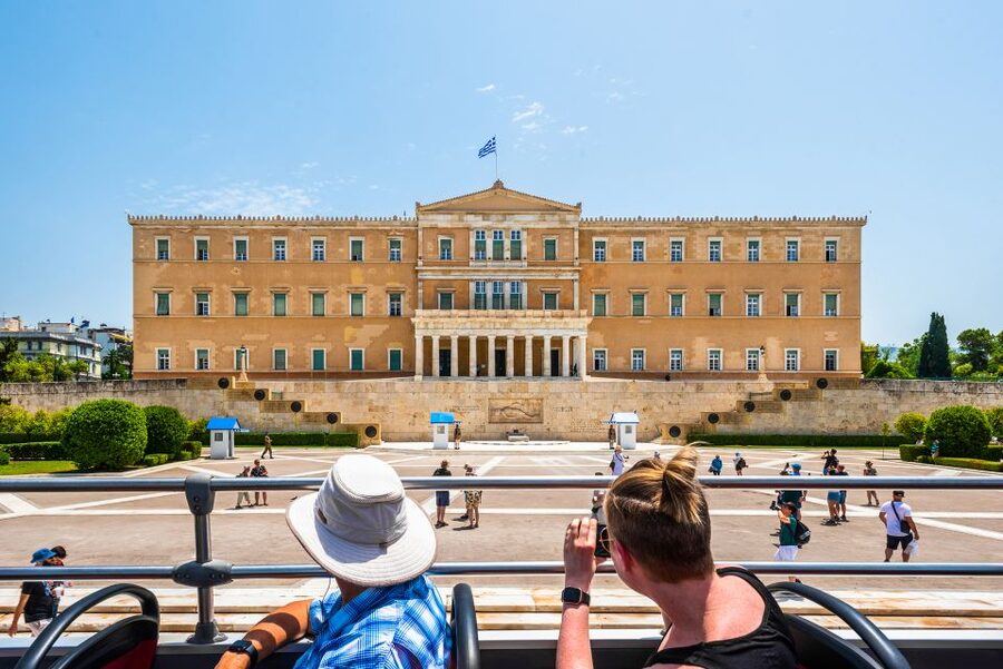 Athens: City Sightseeing Hop-On Hop-Off Bus Tour - Start with the Athens loop