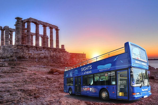 Athens Combo: Hop-on Hop-off Bus & Cape Sounion Sunset Tour - Using the two-day bus pass around Athens