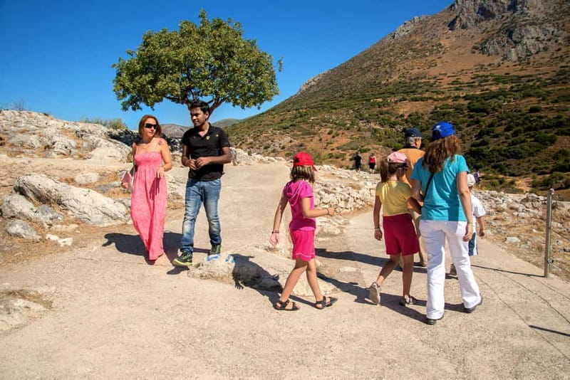 Athens: Corinth Canal, Mycenae and Nafplio Day Tour - What the guide and coach add