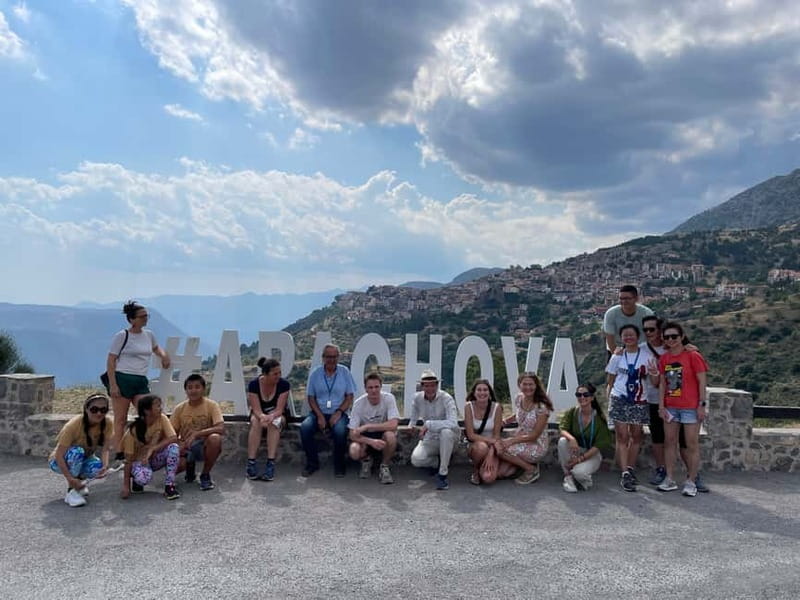 Athens: Delphi Guided Trip with Optional Lunch and Entry - Walking the ancient sanctuary