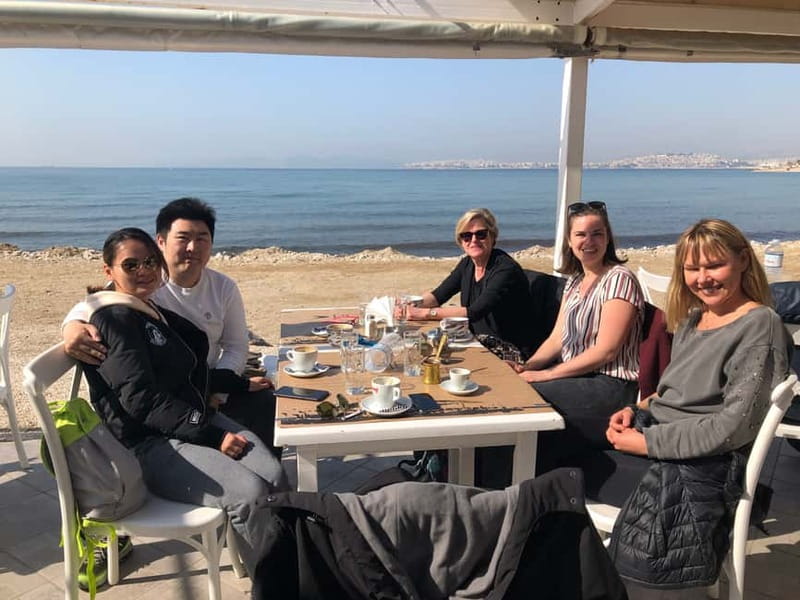 Athens: Electric Bike Seaside Tour with Guide - At Trocadero, meet the Averof
