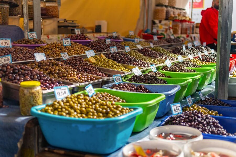 Athens: Food Market Visit and Cooking Class with Wine - At a glance