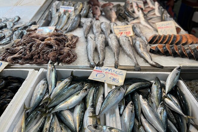 Athens Food Tour with 10+ Tastings of Greek Traditional Dishes - Roman stone, then Plaka’s winding lanes