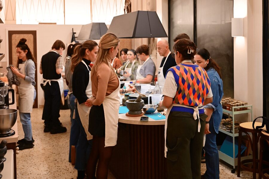 Athens: Greek Cooking Class with Meal and Drinks - From moussaka to almond feta