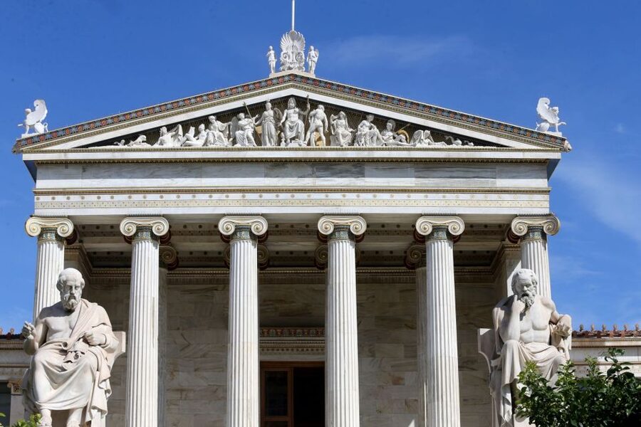 Athens: Guided Mythological Walking Tour - From Korai 4 to the Academy of Athens