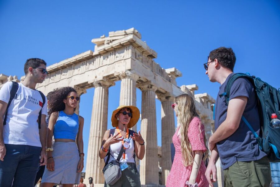 Athens: Highlights and Acropolis Guided Tour - The Acropolis climb and its monuments