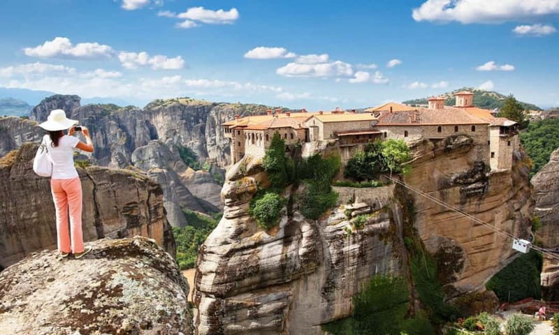 Athens: Meteora Monasteries Day Trip with Caves and Lunch - Viewpoints are a highlight, not filler